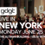 Free Event: gdgt Live in New York Free Event: gdgt Live in New York