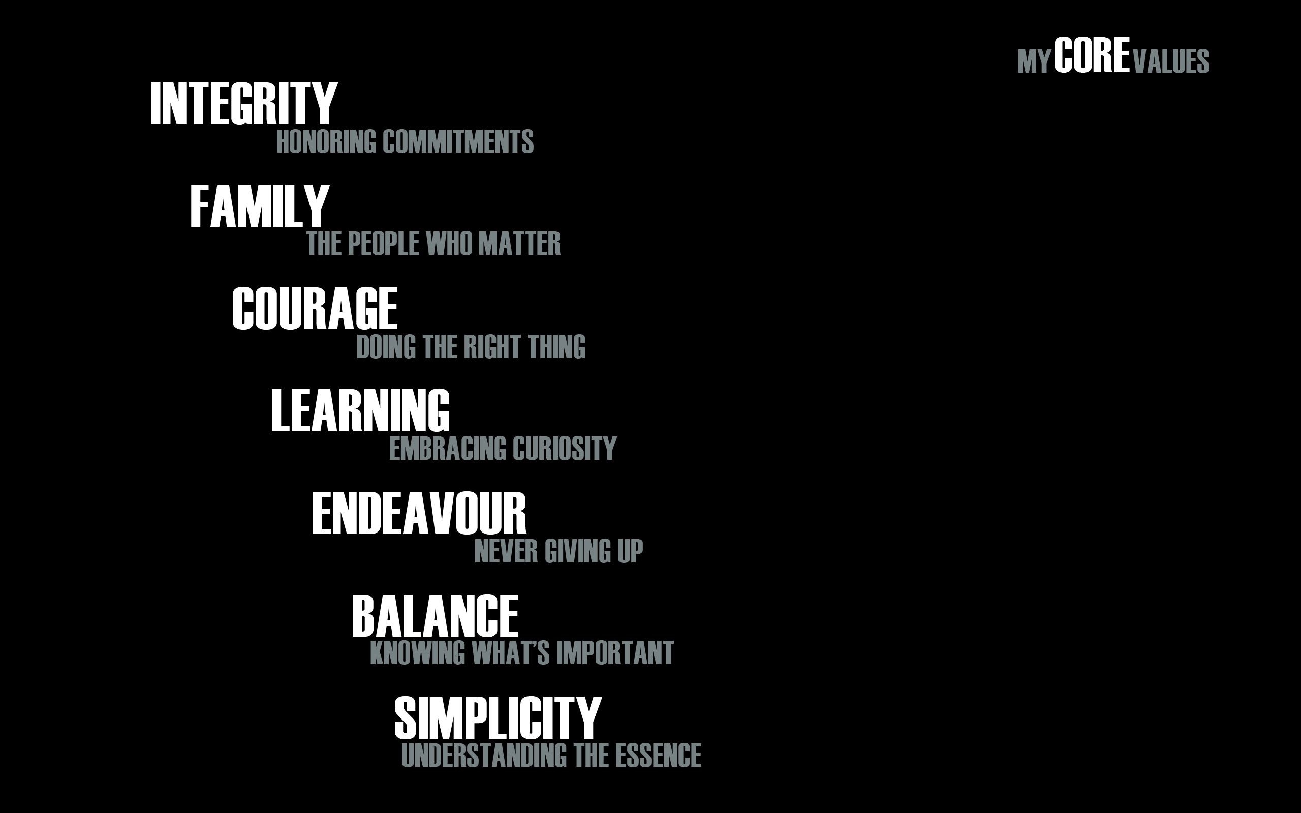 The Definitive Guide To Your Core Values